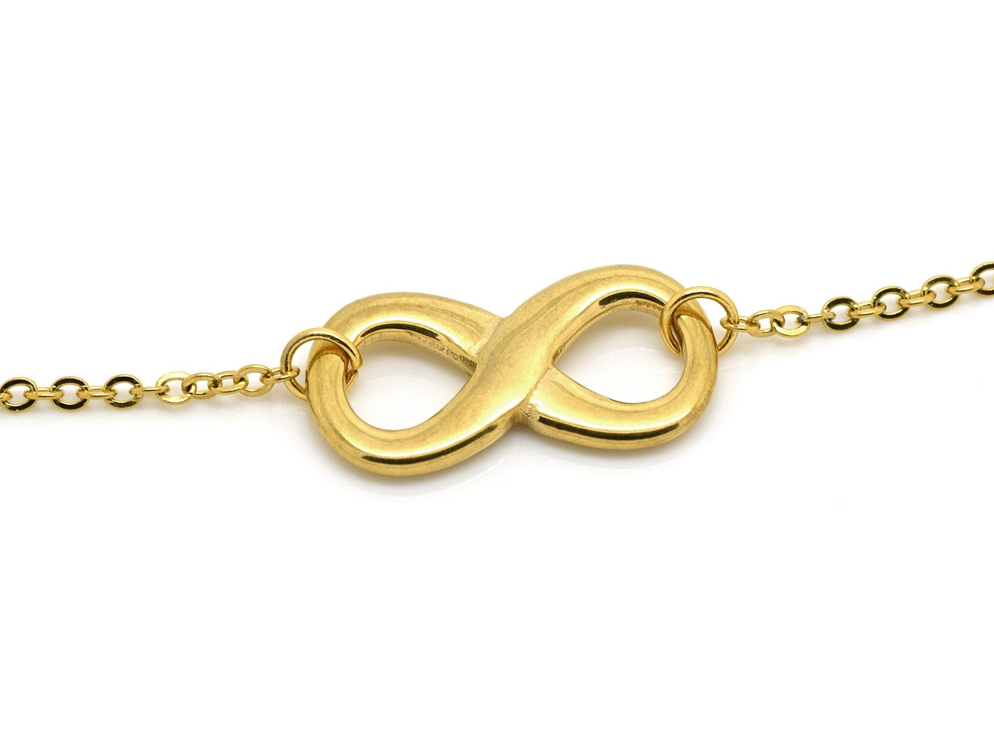 Infinity choker necklace gold deals