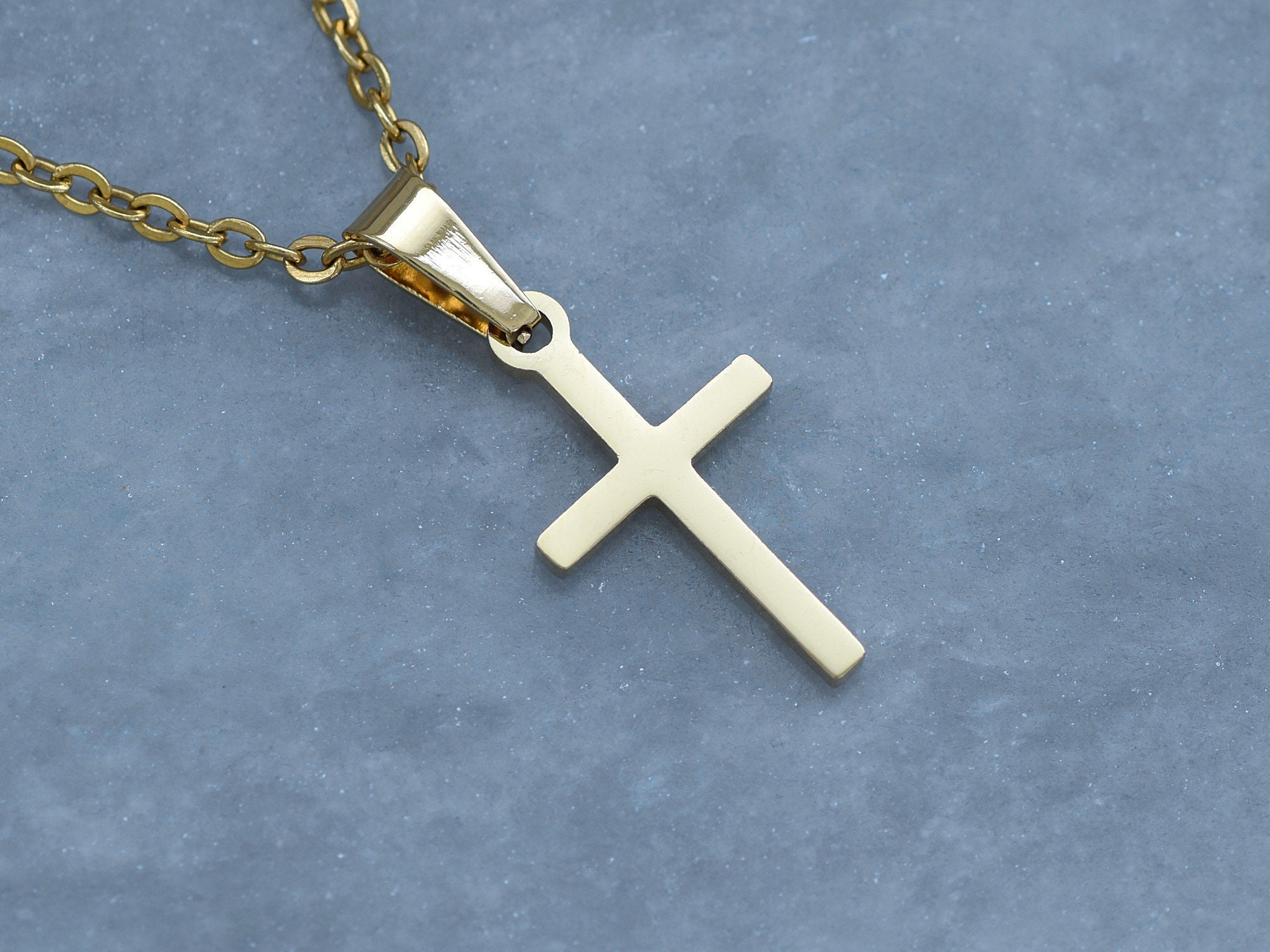 Kristallen kruis ketting - Christelijke Sieraden ™ | Nr. 1 winkel in