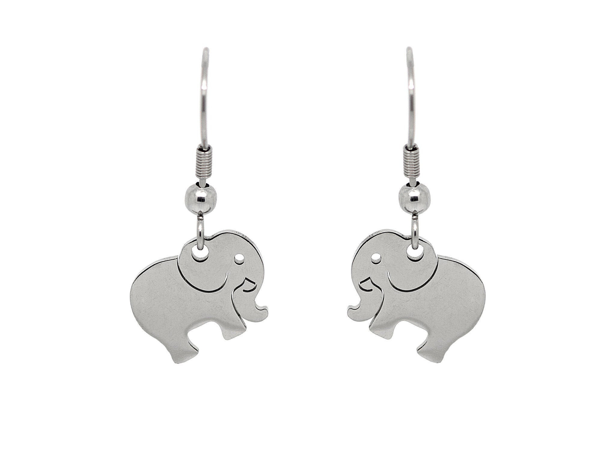 NEWEI Orecchini A Elefante In Acrilico - Leggeri E Colorati, Regalo Per Amanti Degli Animali
