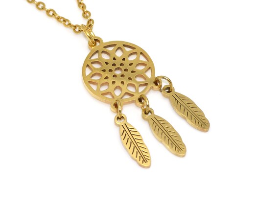 Bohemian Dream Catcher Necklace | Meira T - Freedman Jewelers