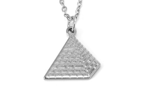 Pyramid Necklace, Pyramids of Giza Pendant, Egyptian Jewelry - Etsy