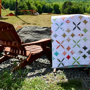 Modern Windows Quilt Pattern | PDF Download - Etsy