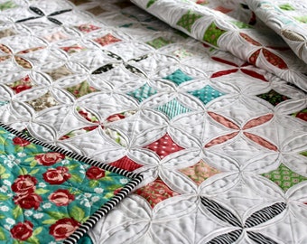 Modernes Fenster Quilt Muster | PDF Download