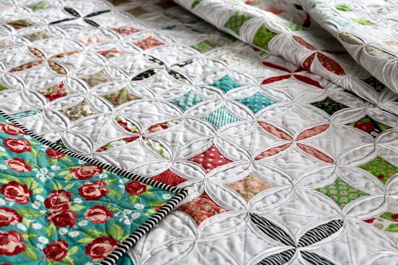 Modern Windows Quilt Pattern PDF Download image 1