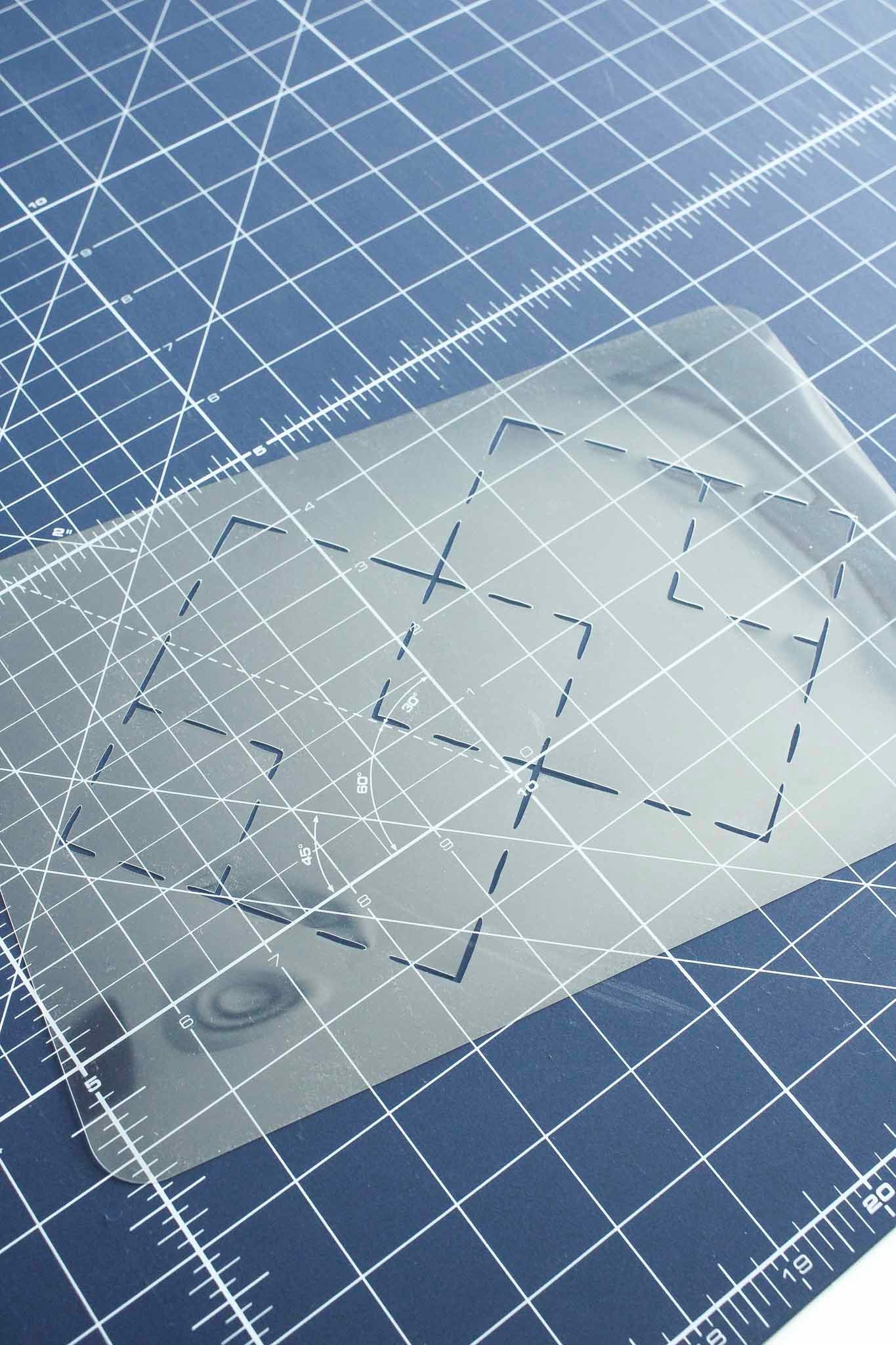 Quilting Stencils | Basic Pantograph 5 Pack for Machine Quilting ...