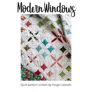 Modern Windows Quilt Pattern PDF Download image 3