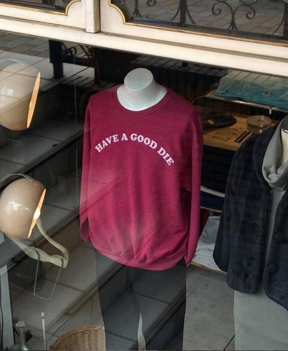 have a nice sweatshirt