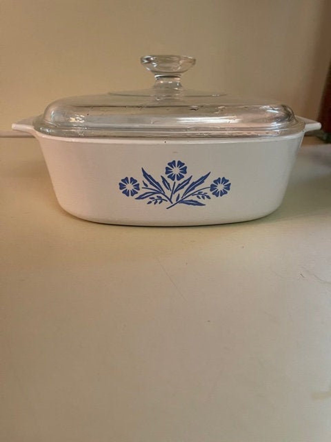 Vintage Cornflower Pyrex Dish Etsy