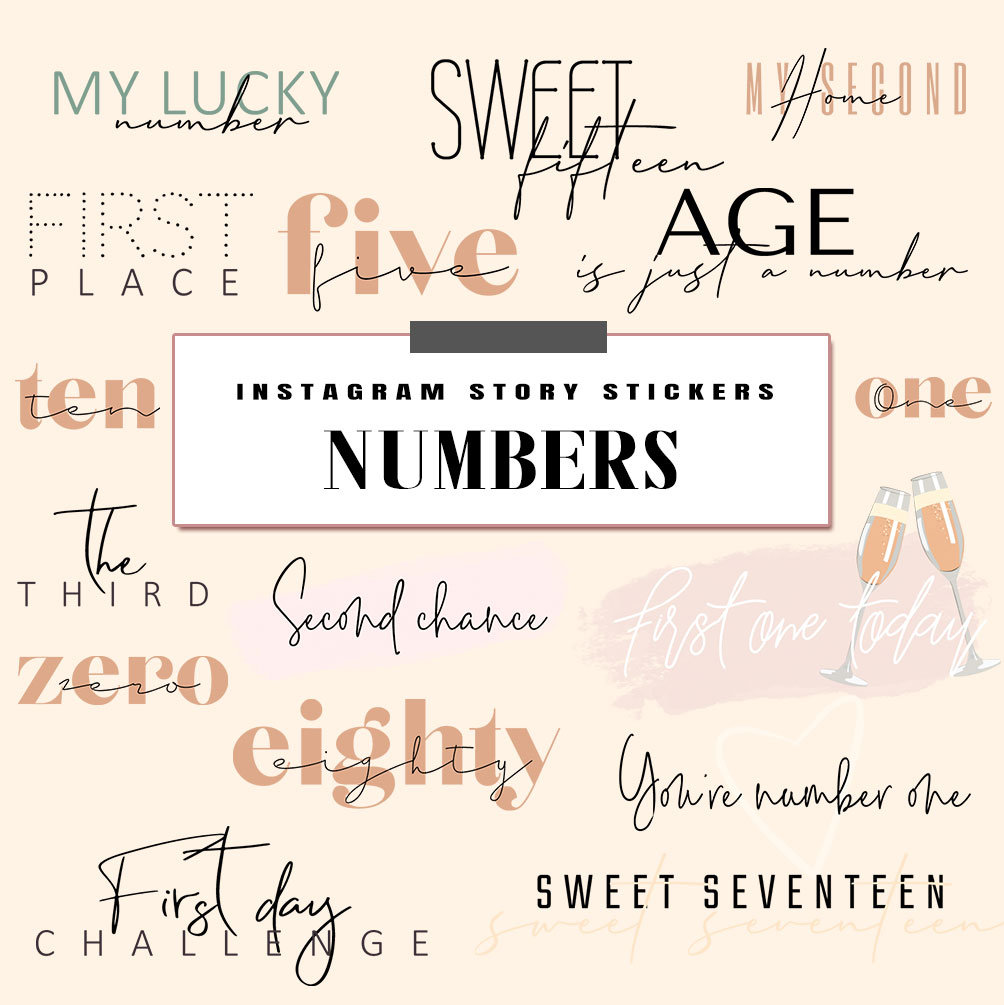 Number Lore 0-9 Numbers  Sticker for Sale by TheBullishRhino