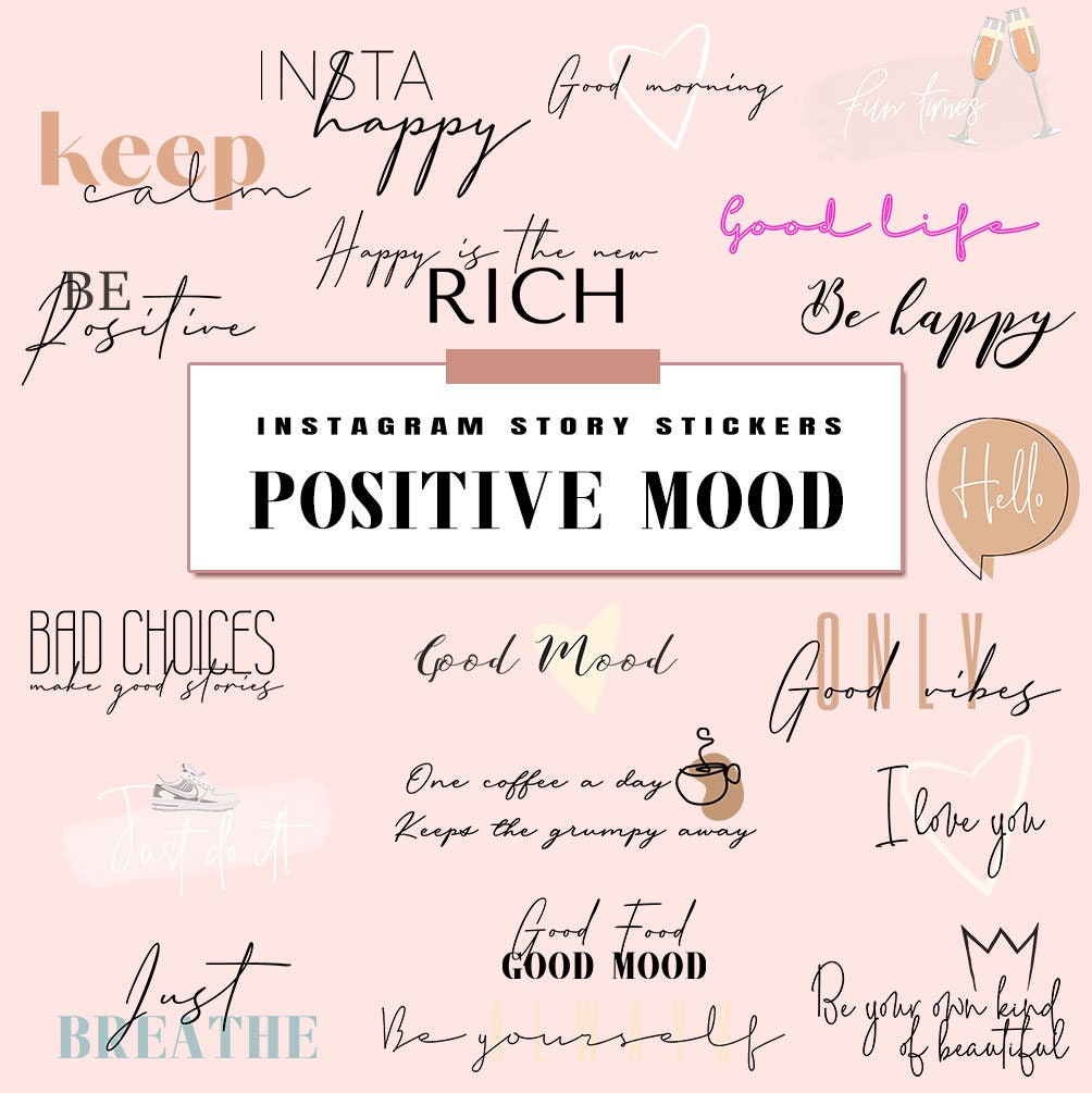 Instagram Story Sticker  Instagram words, Insta instagram