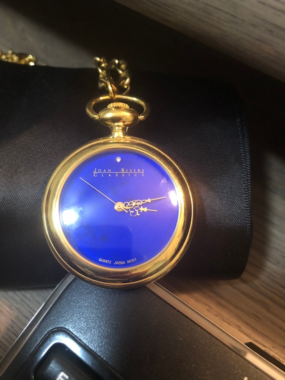 Joan Rivers Classics Blue Pendant Necklace