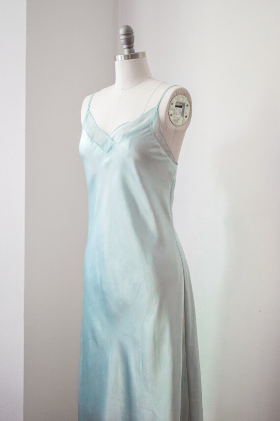 1990's Slip Dress - Deadstock Mint Maxi Dress
