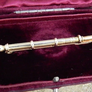 Vintage Rare 9ct / 9k Gold Pencil Broche, voor uw Danskaart.