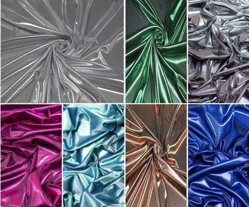 Foil Print Lycra Fabric Gold and Black 140cm Stretch Dancewear Clearance from Closing Shop