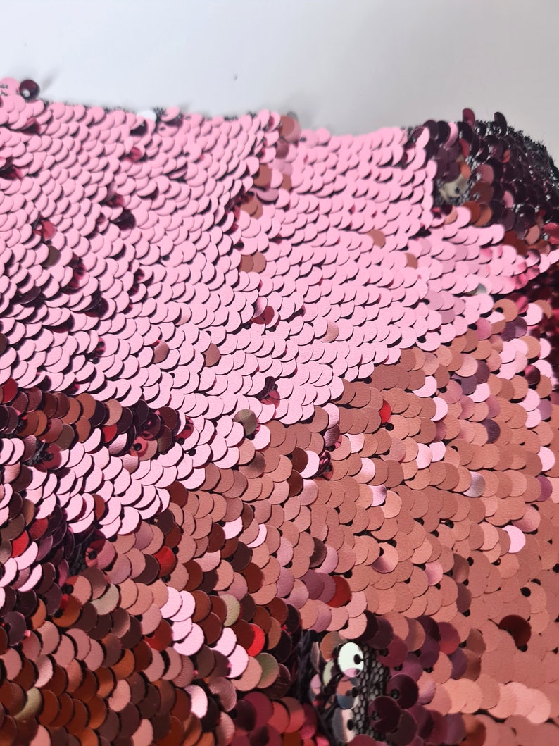 Reversed Sequin Fabric Different Colors Etsy UK
