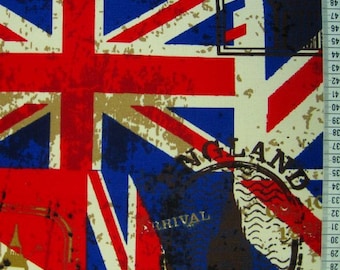 Black And Red Flag Fabric United Kingdom Flag Wee By Peacoquettedesigns black-and-red-flag-fabric-united-kingdom-flag-wee-by-peacoquettedesigns