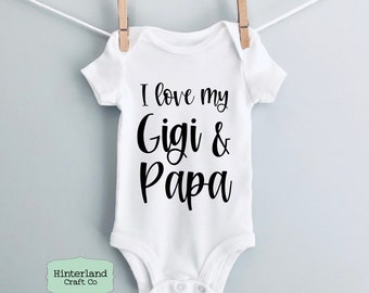 i love my gigi onesie