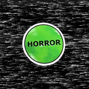 VHS Horror Sticker | Horror stickers | Vintage Horror