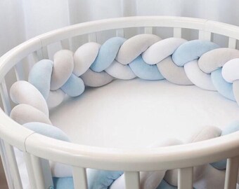braided crib liner