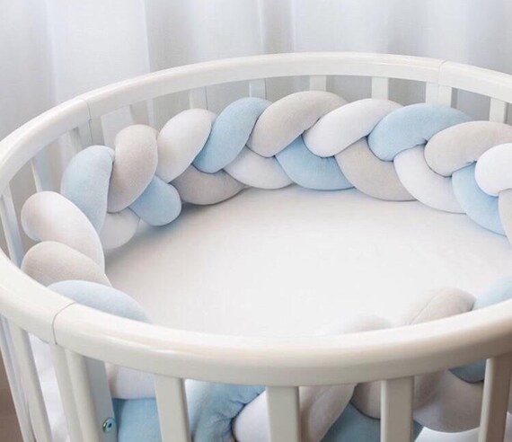 mini crib bumper