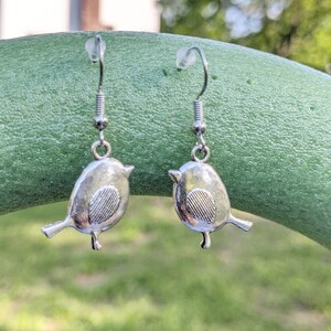 Bird earrings, Small bird earrings, bird dangle, gift earrings