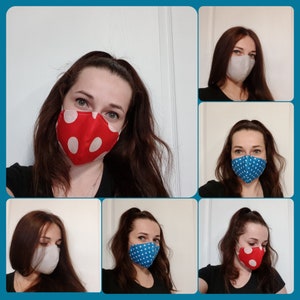 Face Mask, Washable Face Mask, Reusable Face Mask, Dust Mask, face mask with filter pocket