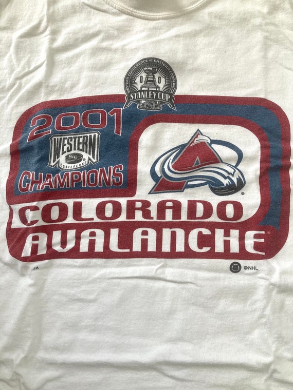 Vintage Colorado Avalanche Shirt  Colorado avalanche, Champion