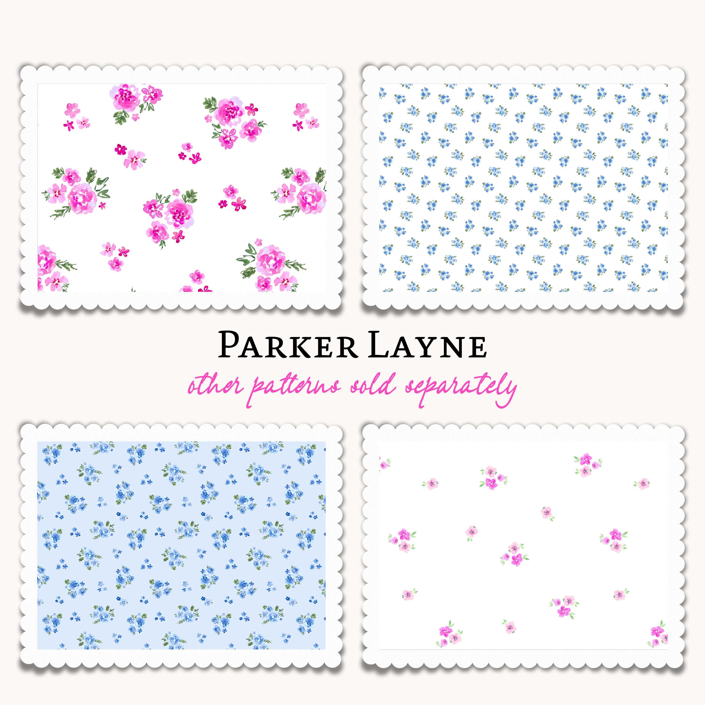 4th of July Ditsy Floral Seamless Pattern: Red, White & Blue Watercolor ...