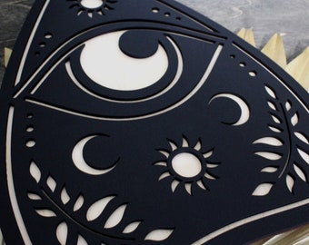 Eye Planchette | Large Planchette Wood Sign