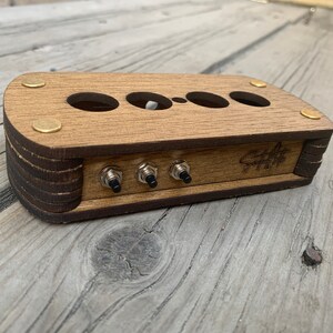 Premium träfodral för Nixie Clock Kit IN-14 bild 8