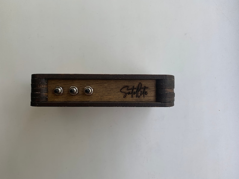 Premium träfodral för Nixie Clock Kit IN-14 bild 9