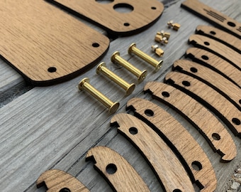 Premium wooden case for Nixie Clock Kit IN-14