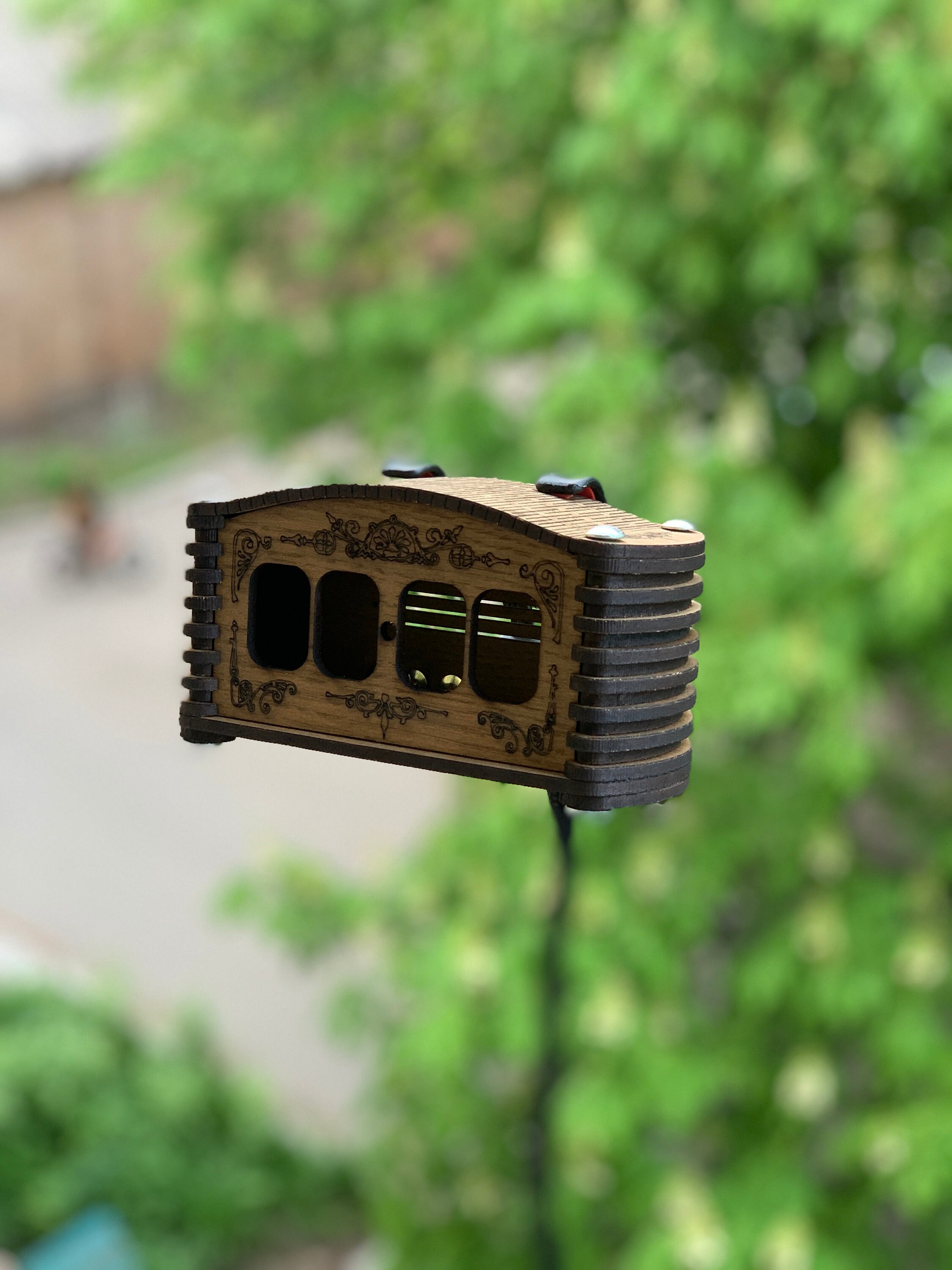 Premium wooden case for nixie clock IN12 tubes Etsy