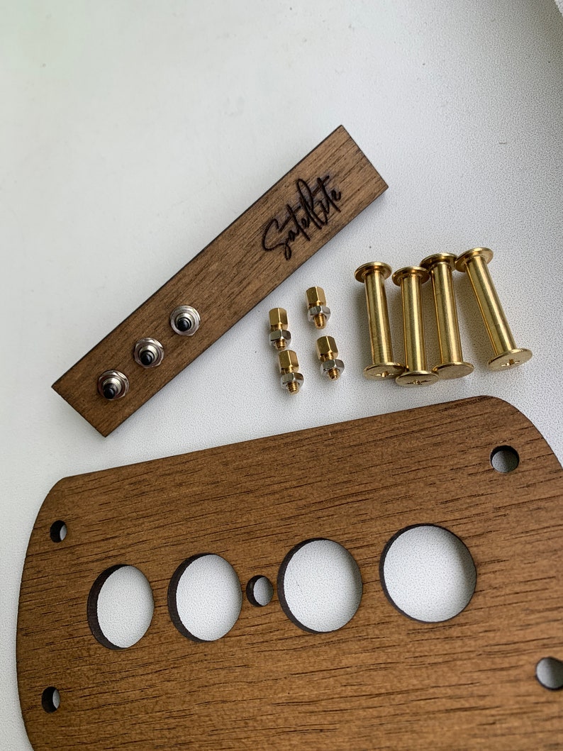 Premium träfodral för Nixie Clock Kit IN-14 bild 4