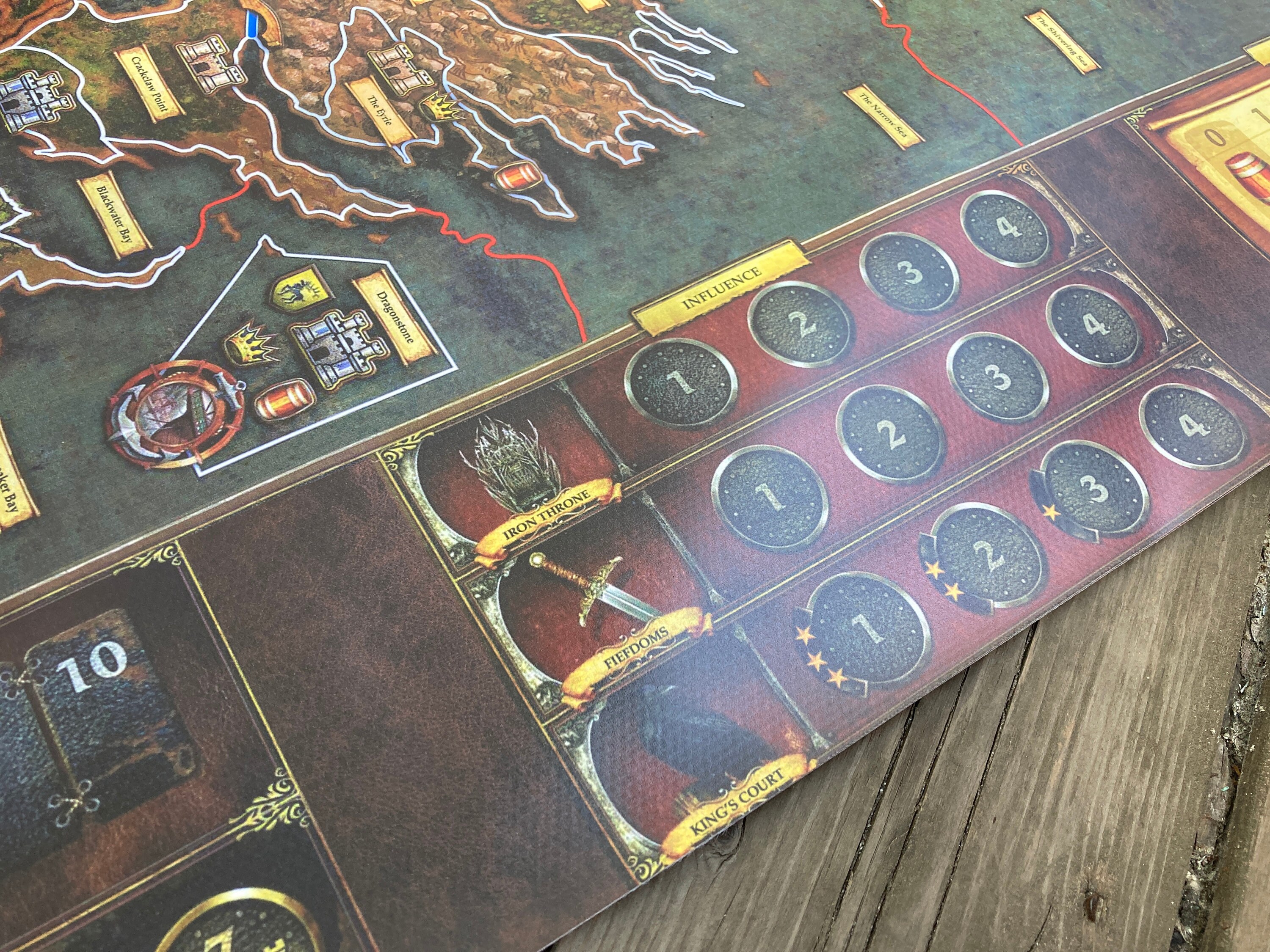 A Game of Thrones Premium Playmat. Perfectly balanced for 4 Etsy