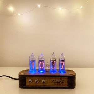 Nixie Clock Kit IN14 With tubes and Wooden Enclosure. UPS Fast Shipping Worldwide image 8