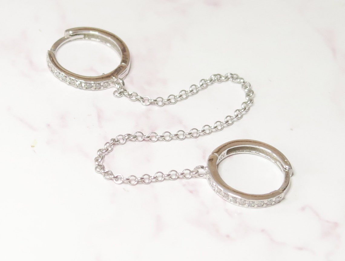 Orecchini Spiga 24 Mm In Argento 925 X2 - Perles & Co - Foto 8