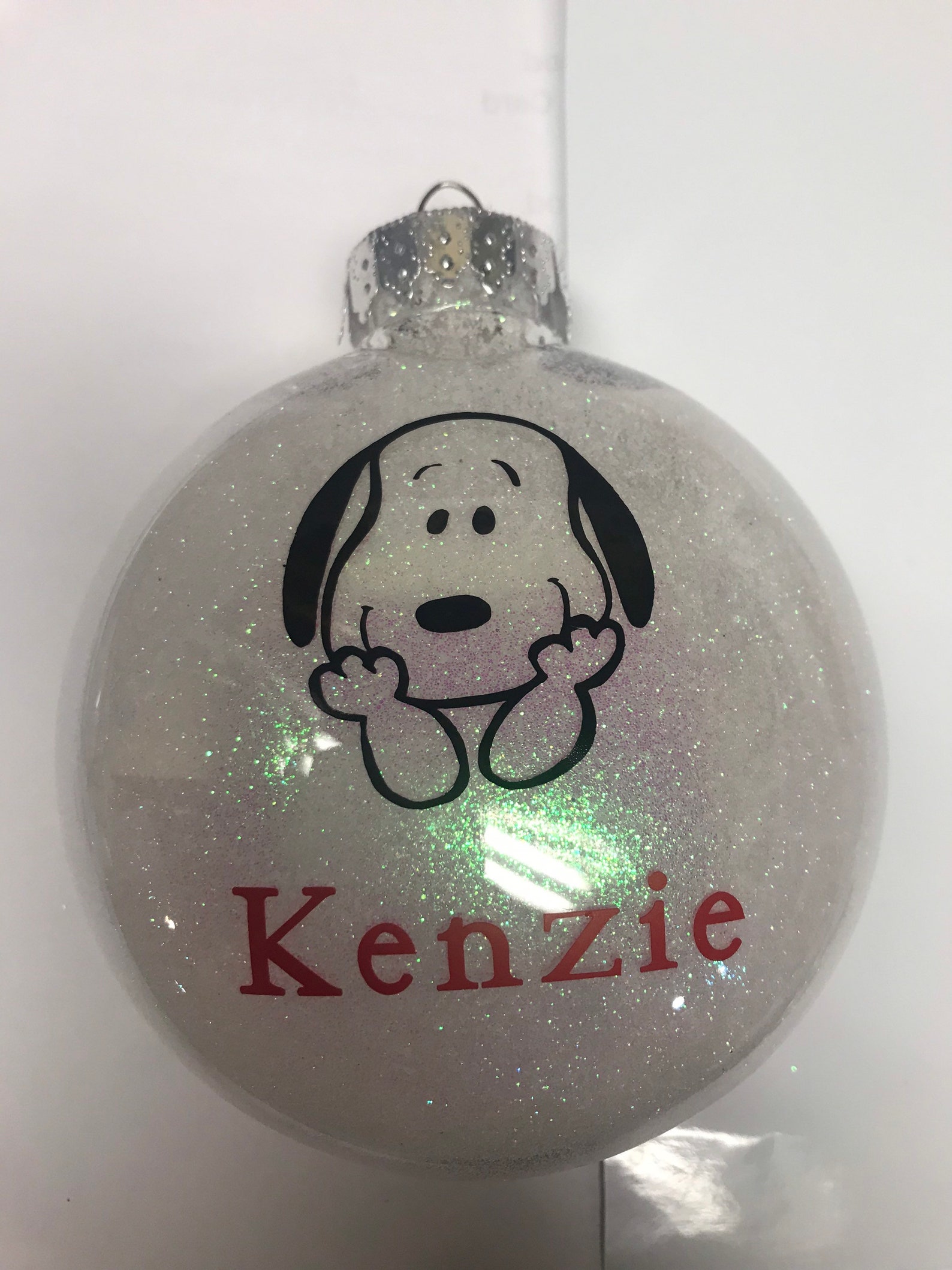 Personalized Snoopy Ornament. Christmas Etsy