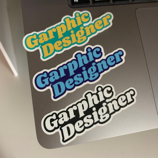 Graphic Designer - Garphic Designer Sticker | Mac decal