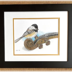 Original colored pencil 10” x 8” drawing, &quot;Harmony,&quot; rendered in realistic detail, only one created.