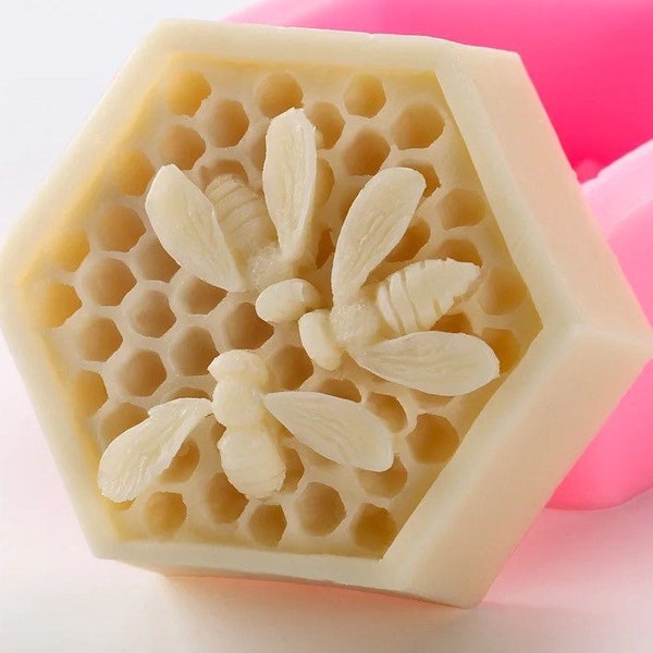 Bee Soap Mold Etsy