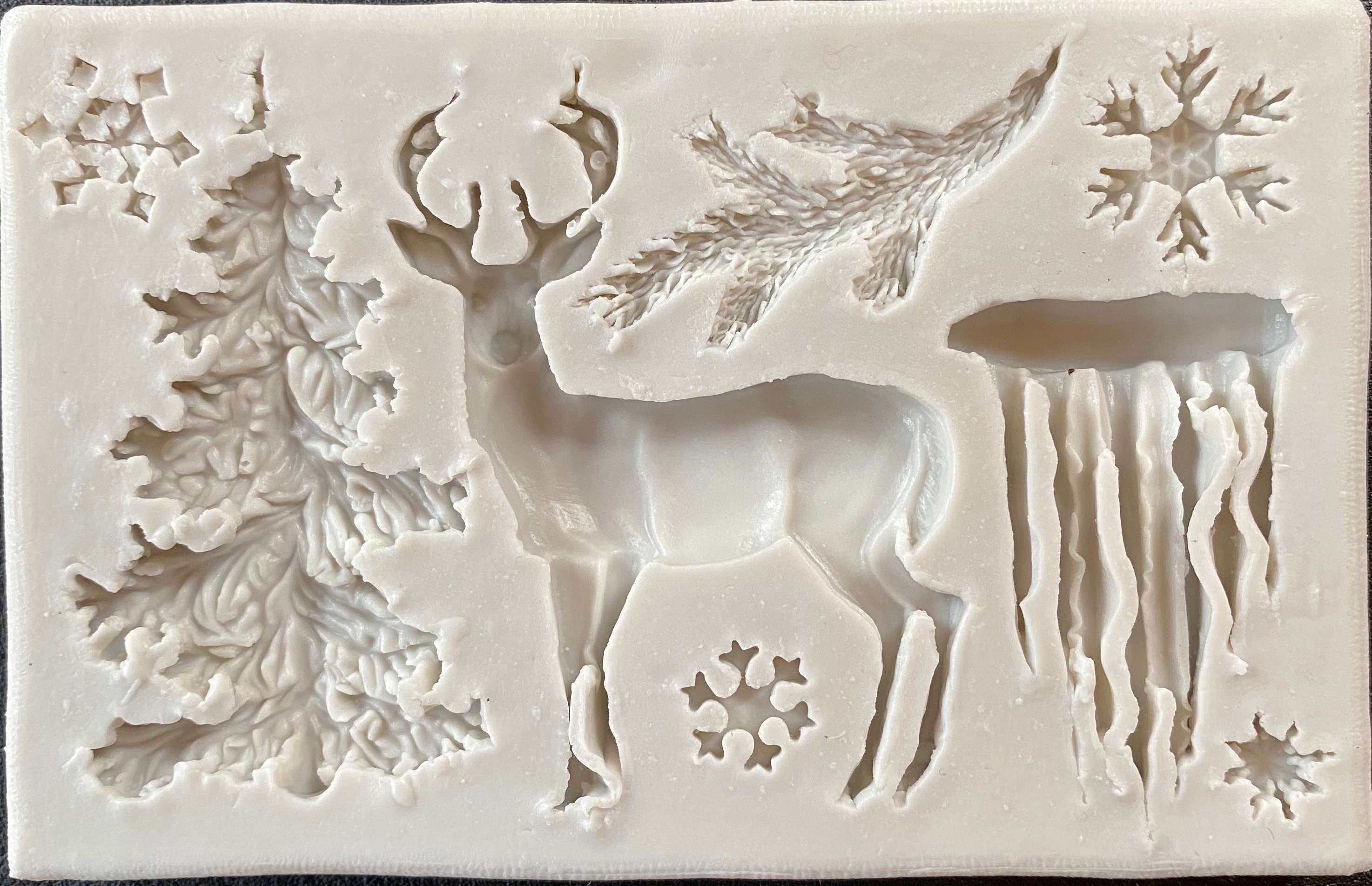 FAIS DU Silicone Mold Christmas Tree Sock Snowflake Chocolate