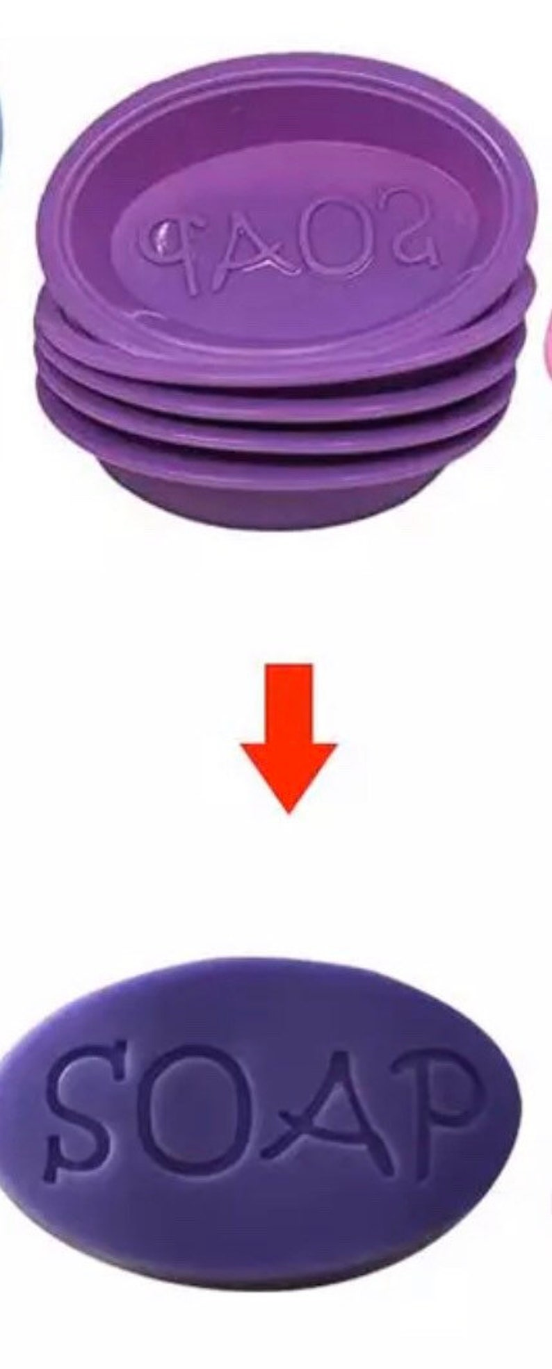 Individual Silicone Soap SOAP Mould / Mold 7cm X 5cm X 2cm Etsy UK