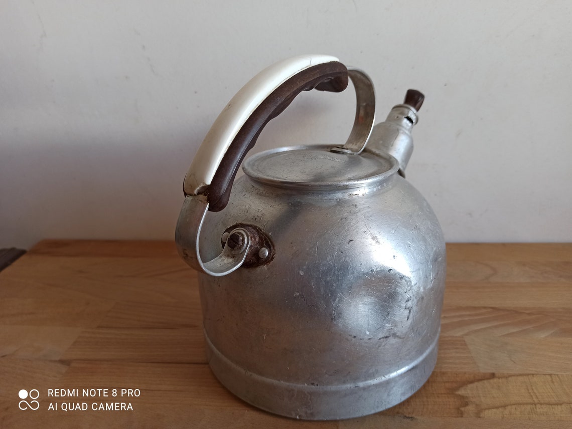 Nice vintage Swiss water kettle 1950s tea kettle aluminium Etsy