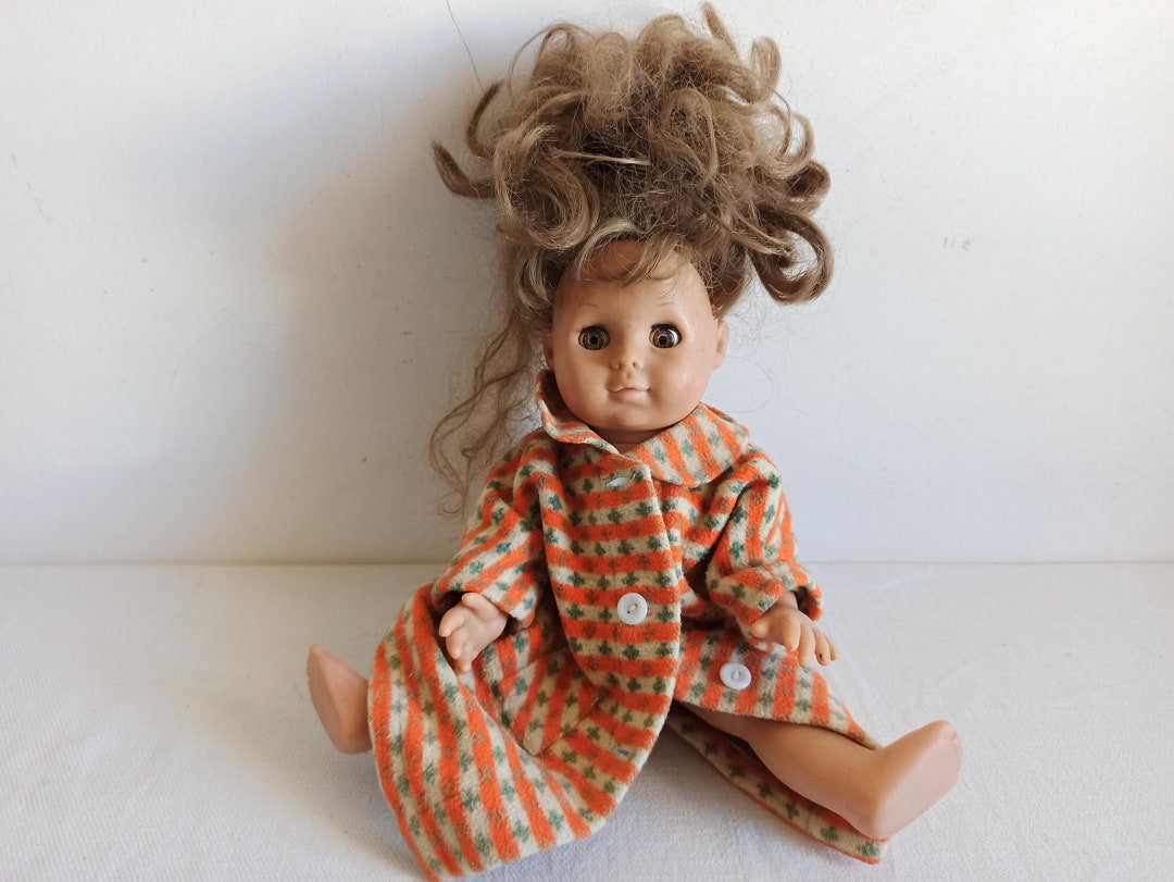 Vintage European Doll 1965 Marked Kiddy Love. With Home Made Etsy
