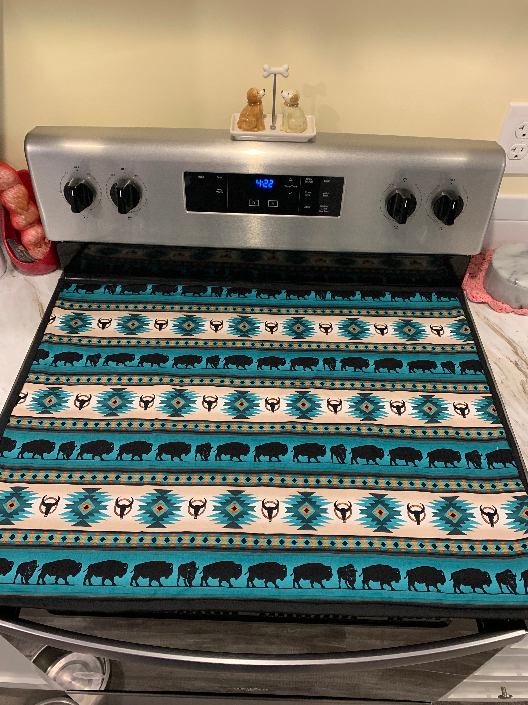 heat resistant cover for glass top stove