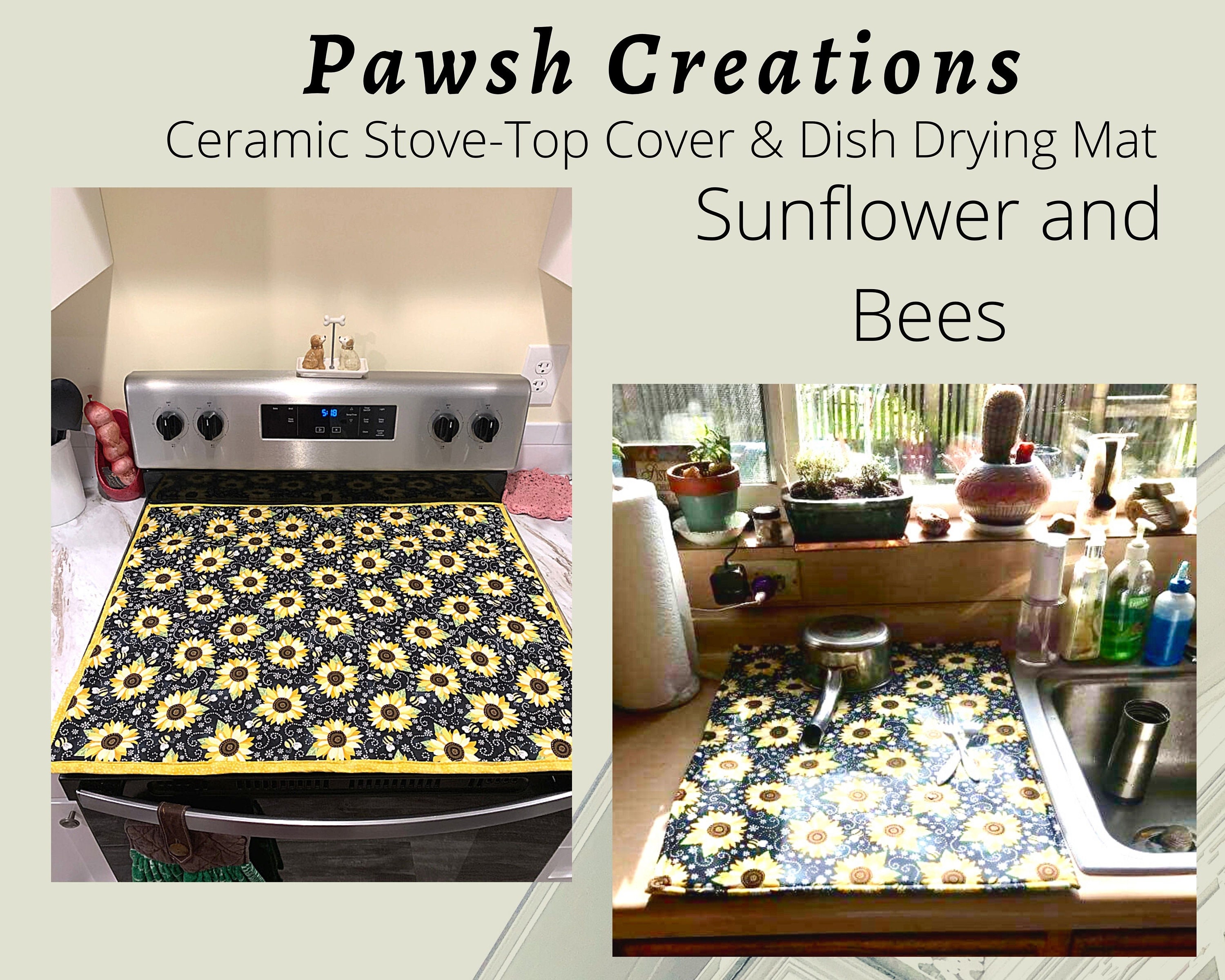 Cubierta superior de estufa de vidrio protector resistente | Etsy