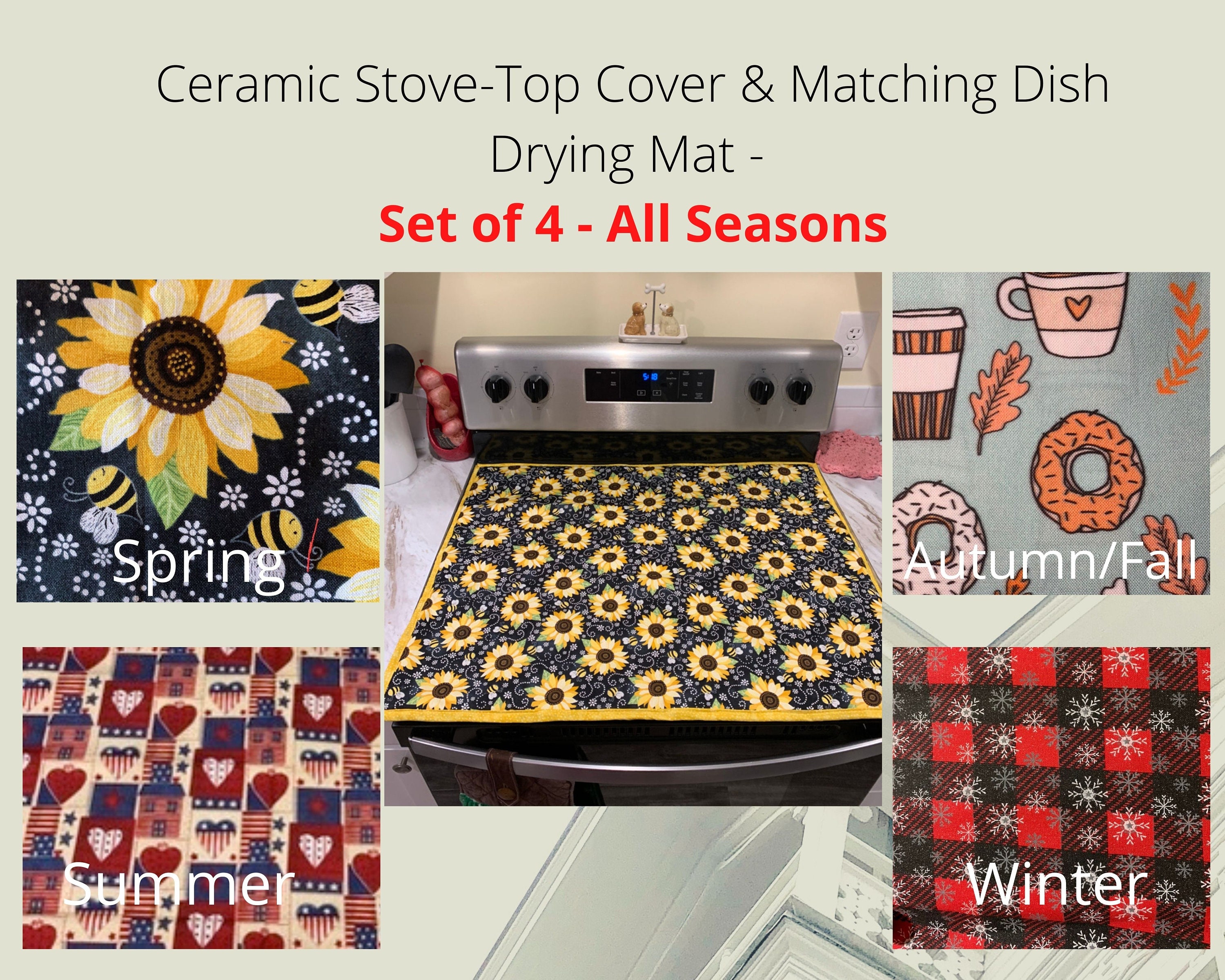 heat resistant glass stove top protector
