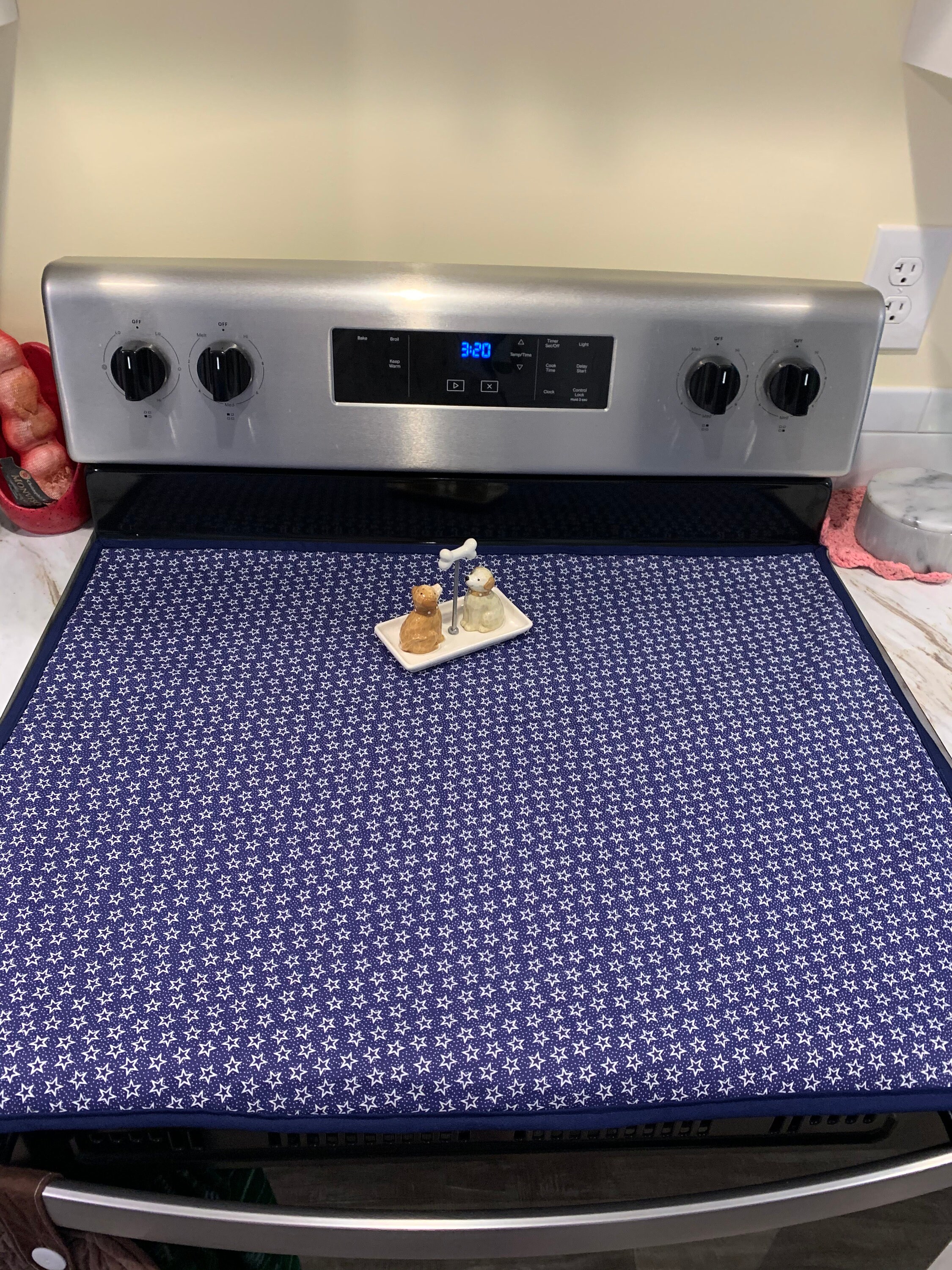 Glass Stove Top Cover Protector Heat Resistant PATRIOTIC Etsy