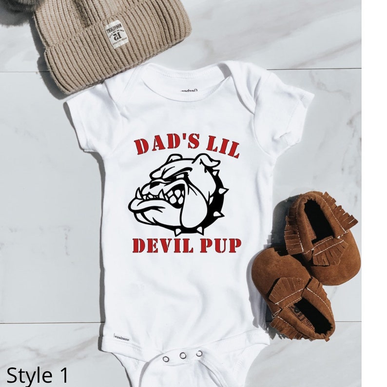 USMC Marine Grandpa Marine Baby Onesie Marine Dad Personalized Marine Gifts Marine|Devil Pup